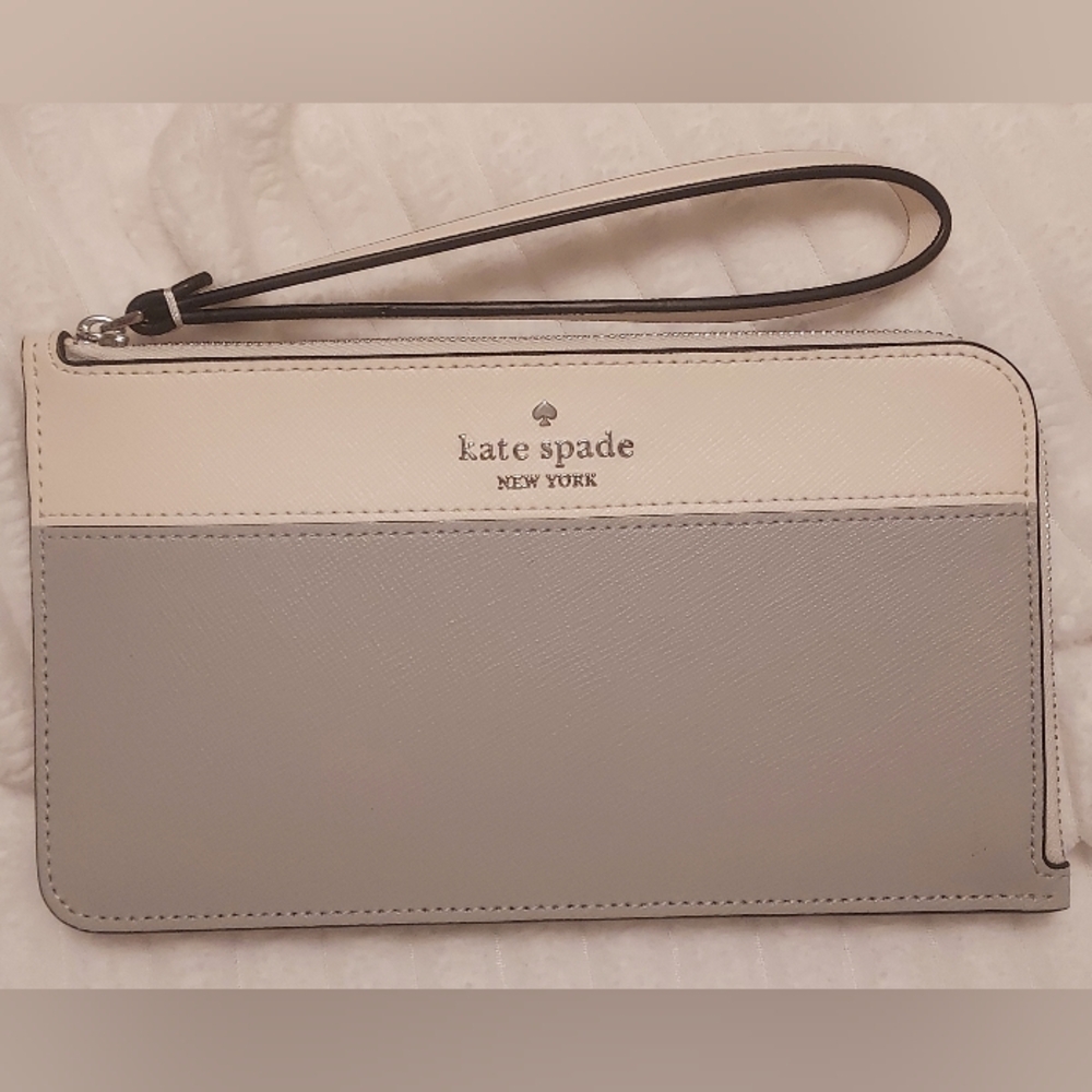 Kate Spade Lucy Medium L-zip Wristlet